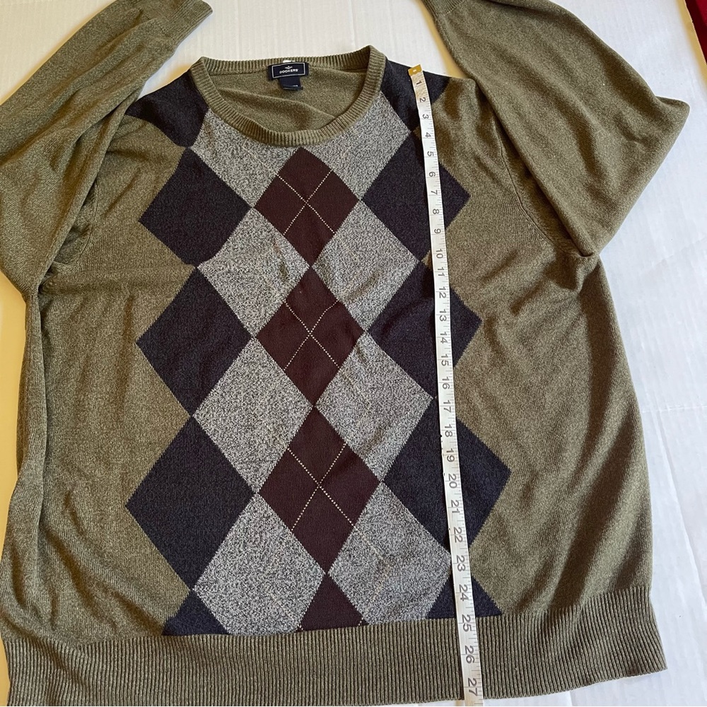 Men green blouse size 2x